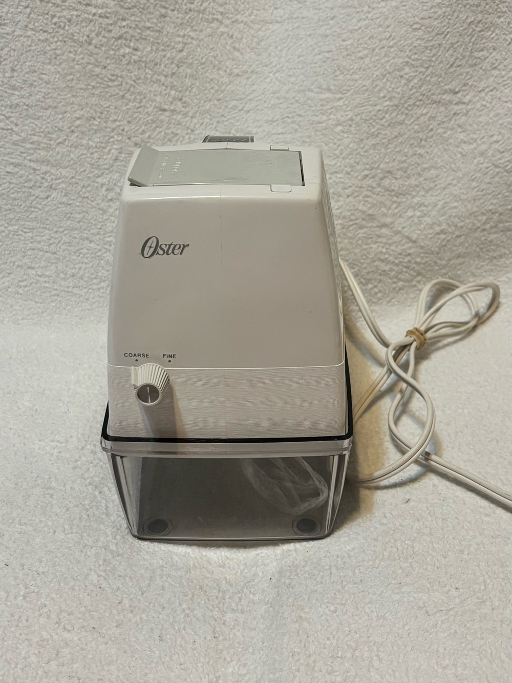 Vintage Oster Electric Snow Flakes Ice Crusher Home Kitchen Tool Tested Working